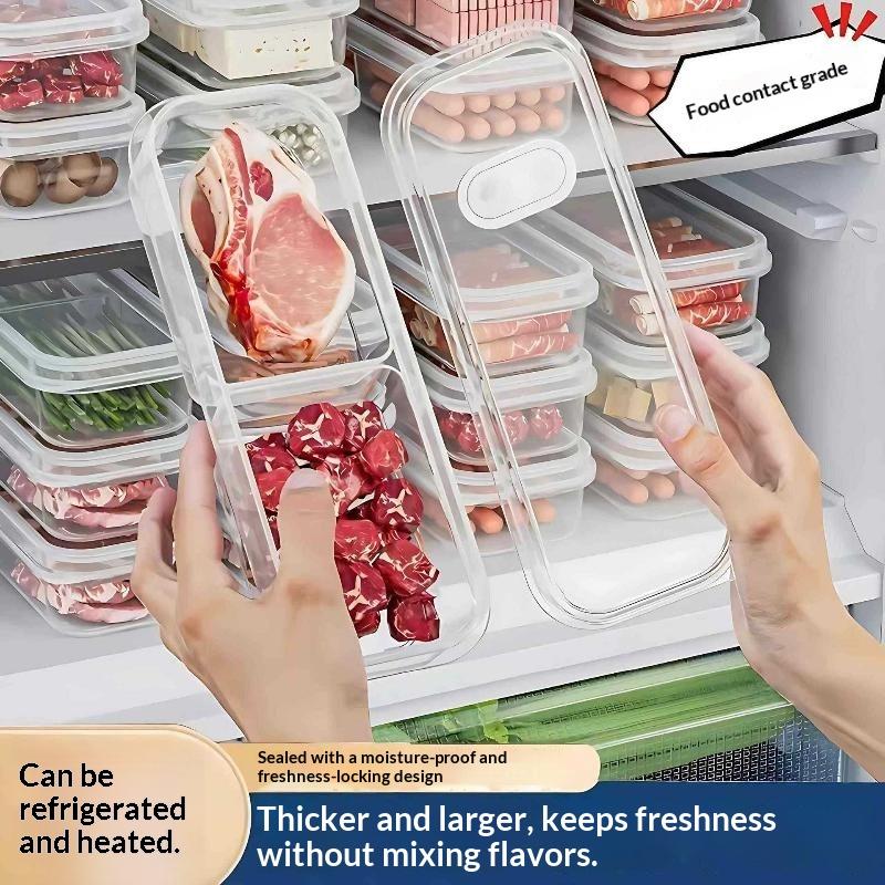 Food Storage For Pantry - Organizador Empilhável para Geladeira e Freezer,