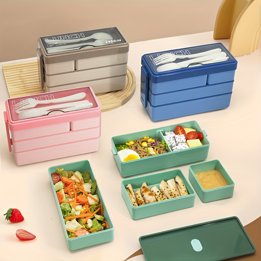 Xxl Food Storage Container - Lancheira bento de 1450ml, grande capacidade,