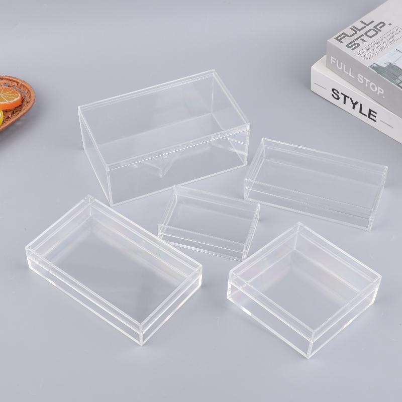 Food Storage Of Plants - Caixa de Armazenamento Retangular de Acrílico