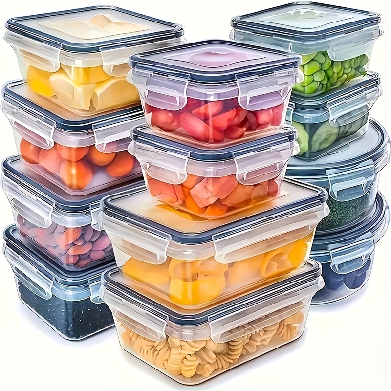 Food Storage Vegetables - Conjunto de 8 Peças Inclui 4