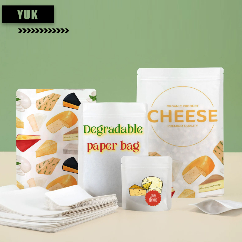 Food Storage Of Plants - Sacos de papel kraft degradáveis personalizados