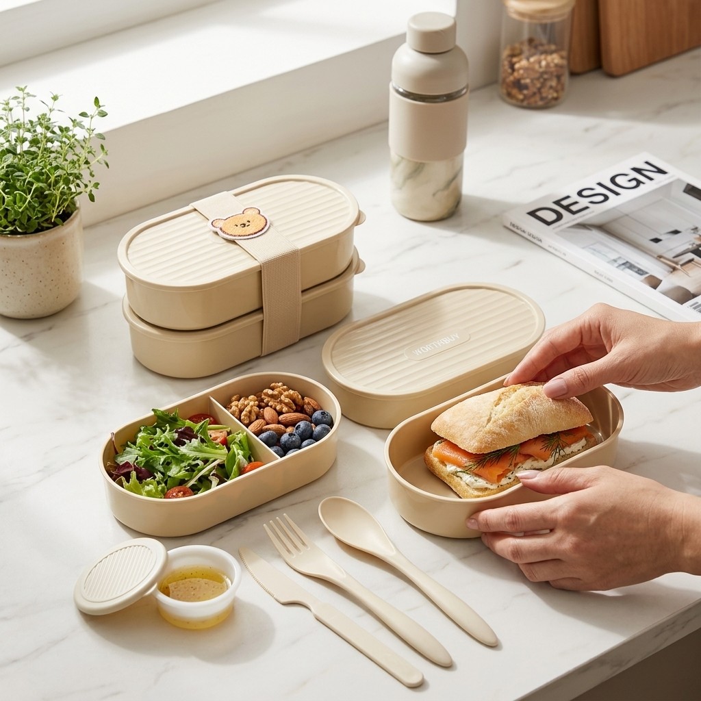 Food Storage Safe - Marmita Oval de Dupla Camada com