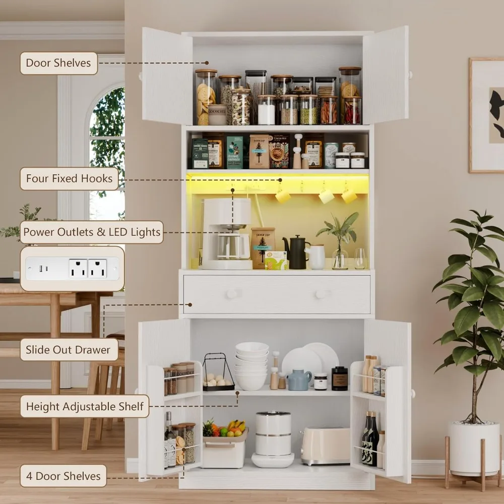 Armário de Despensa de Cozinha - Food Storage Kitchen Cabinet avaliação e preço