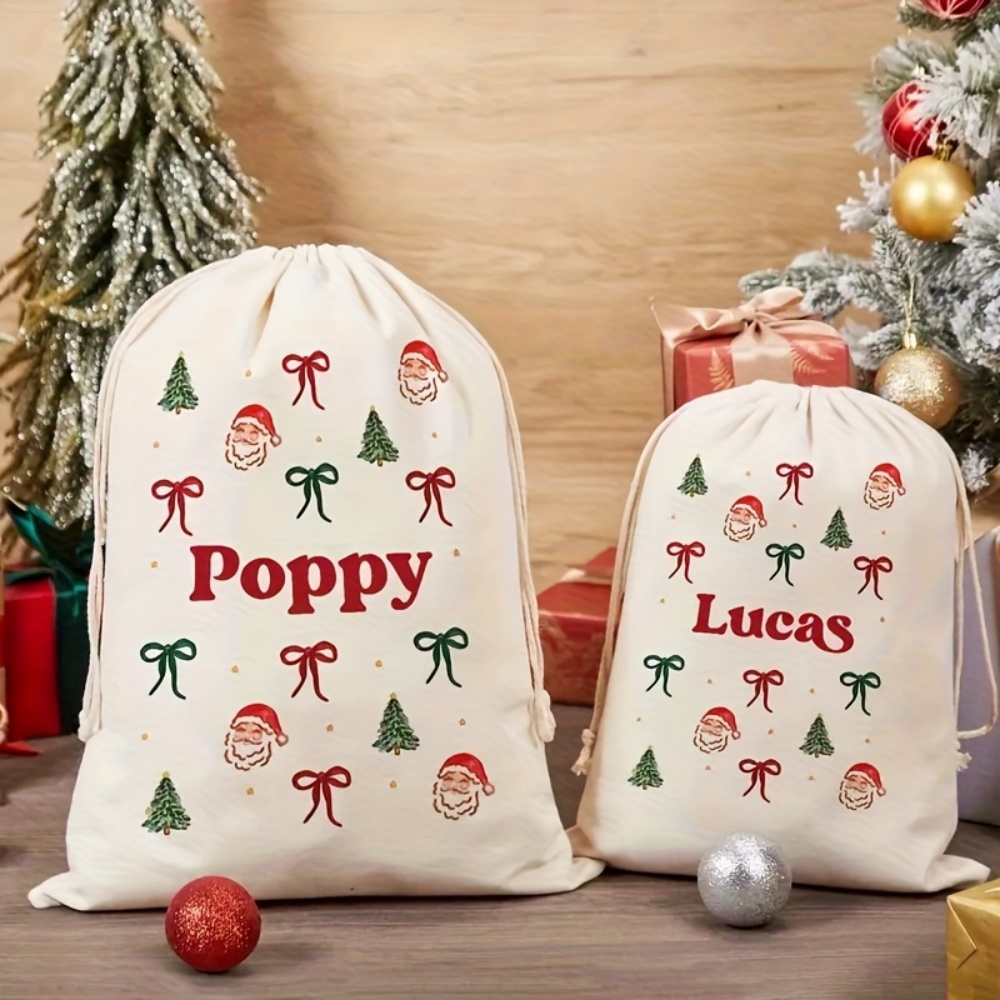 Saco de Natal Personalizado Si - Food Storage Of Plants avaliação e preço