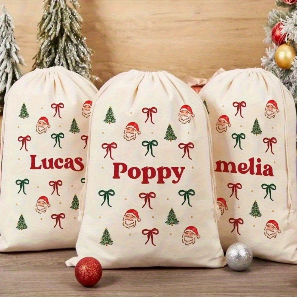 Saco de Natal Personalizado Si - Food Storage Of Plants avaliação e preço