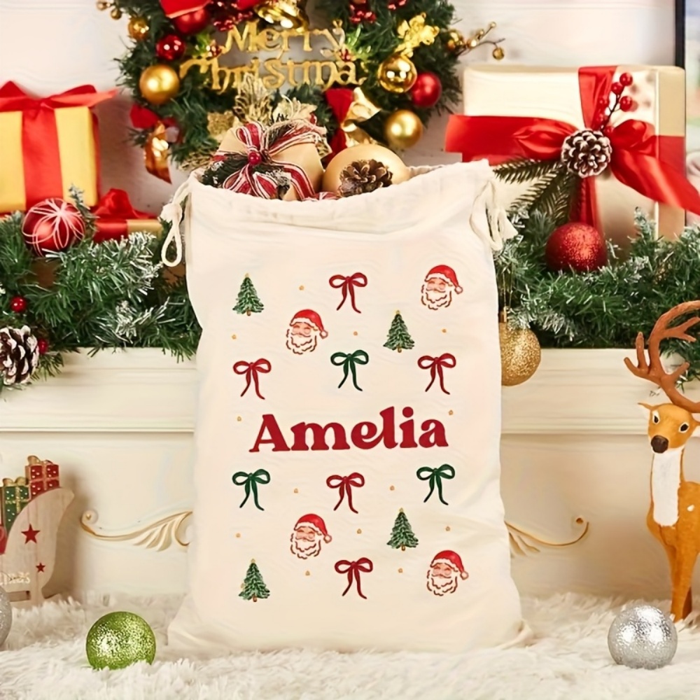 Saco de Natal Personalizado Si - Food Storage Of Plants avaliação e preço