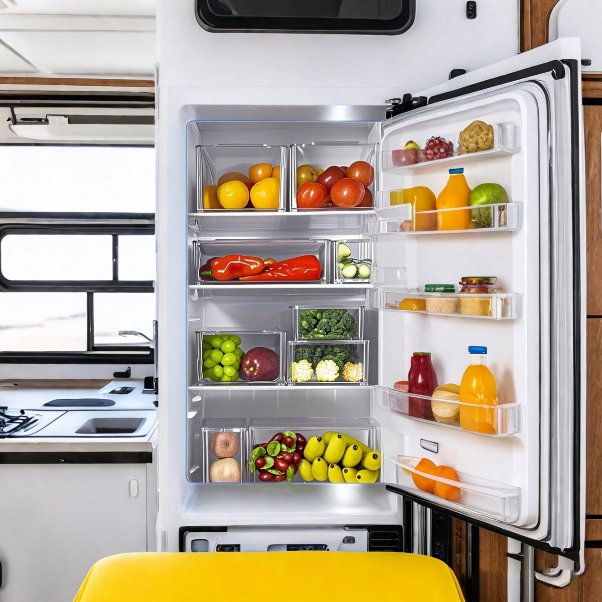 Conjunto de 7/14 caixas organi - Food Storage Vegetables avaliação e preço