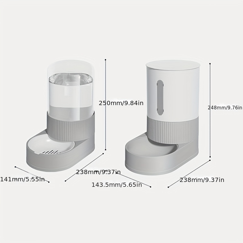 Alimentador automático de água - Xxl Food Storage Container avaliação e preço