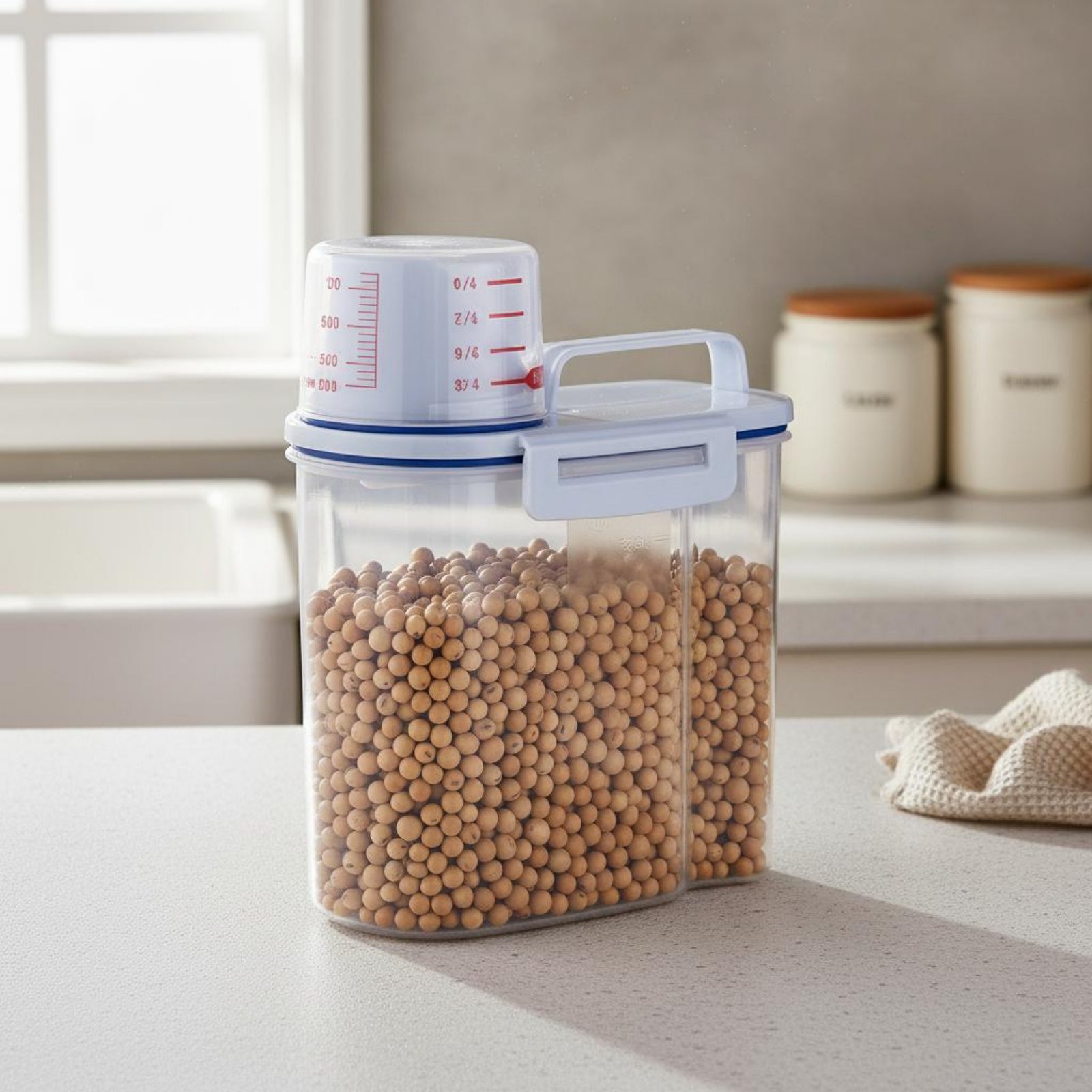 Dispensador de Arroz Seguro co - Food Storage For Pantry avaliação e preço