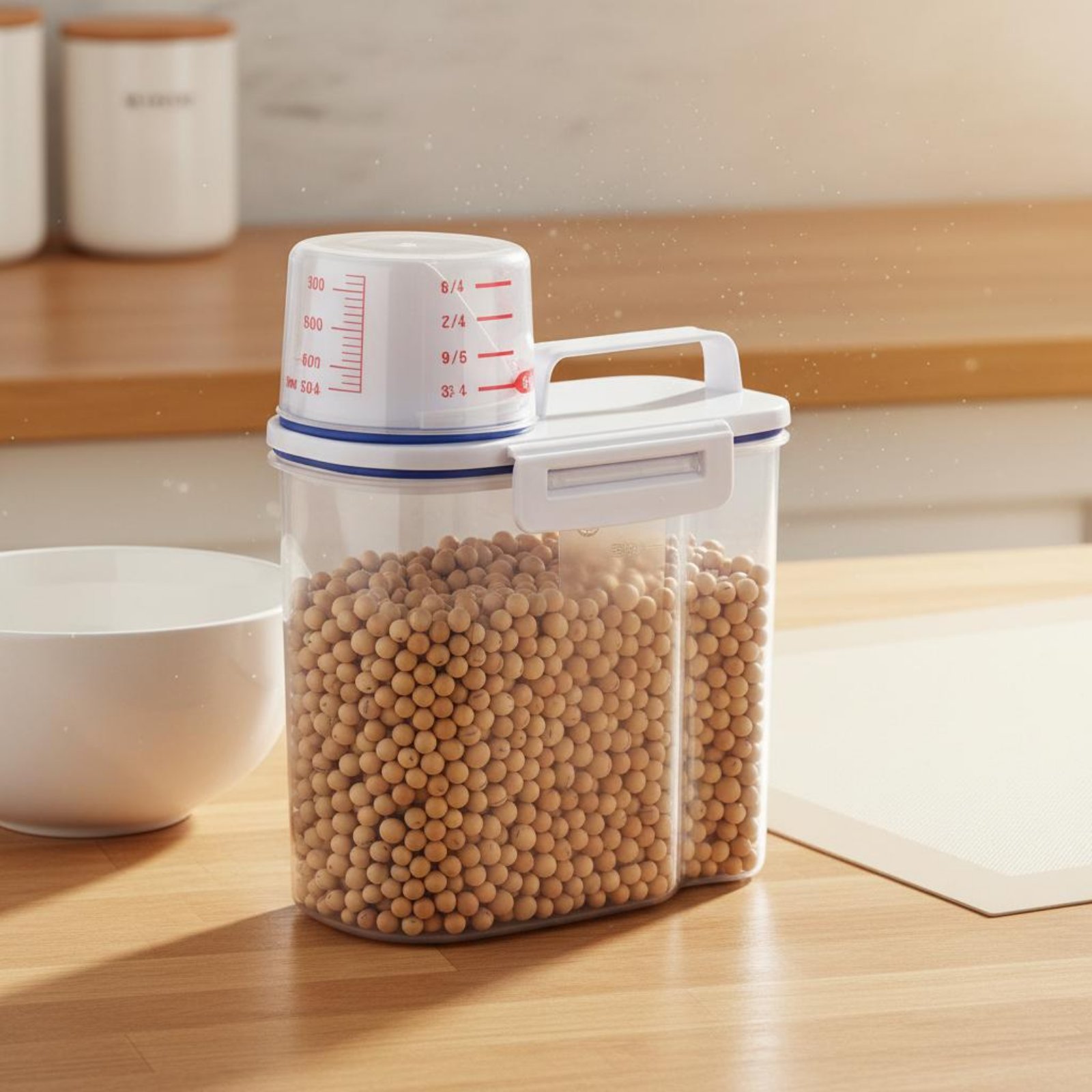 Dispensador de Arroz Seguro co - Food Storage For Pantry avaliação e preço