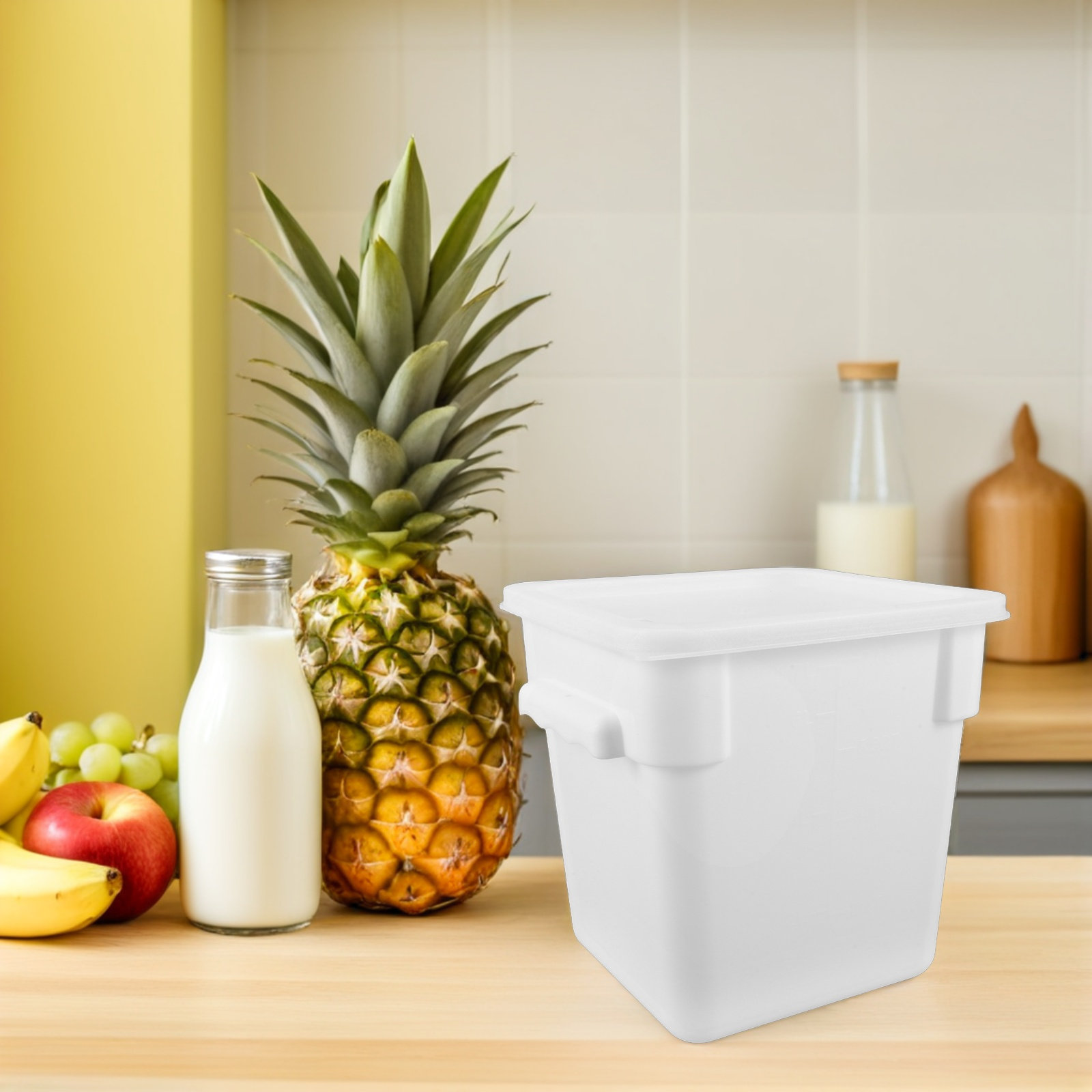 Recipiente Plástico Quadrado p - Food Storage Kitchen avaliação e preço