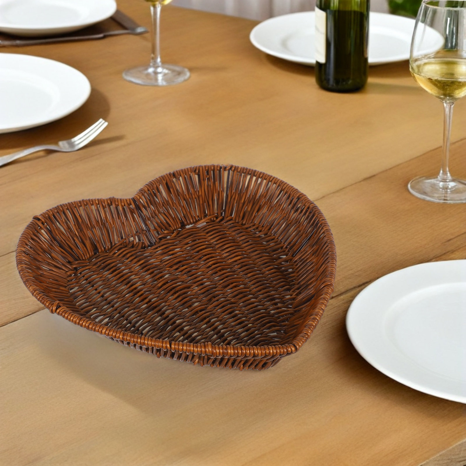2 cestas de rattan em formato  - Food Storage Vegetables avaliação e preço
