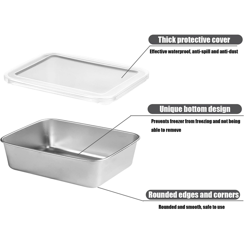 Recipientes de Aço Inoxidável  - Food Storage Safe avaliação e preço