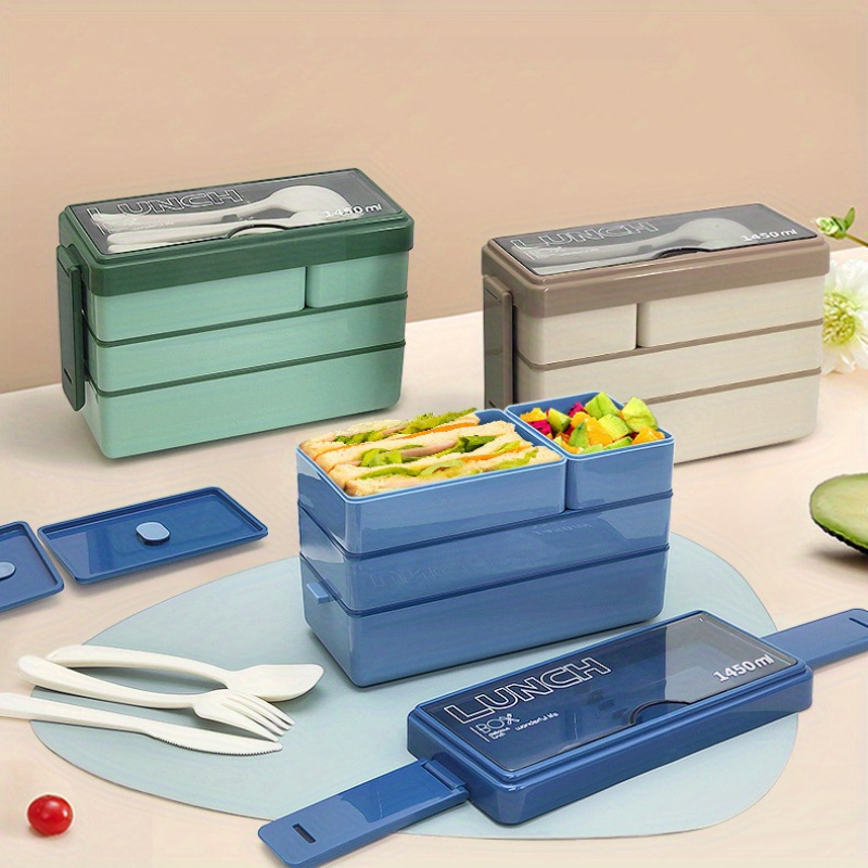 Lancheira bento de 1450ml, gra - Xxl Food Storage Container avaliação e preço