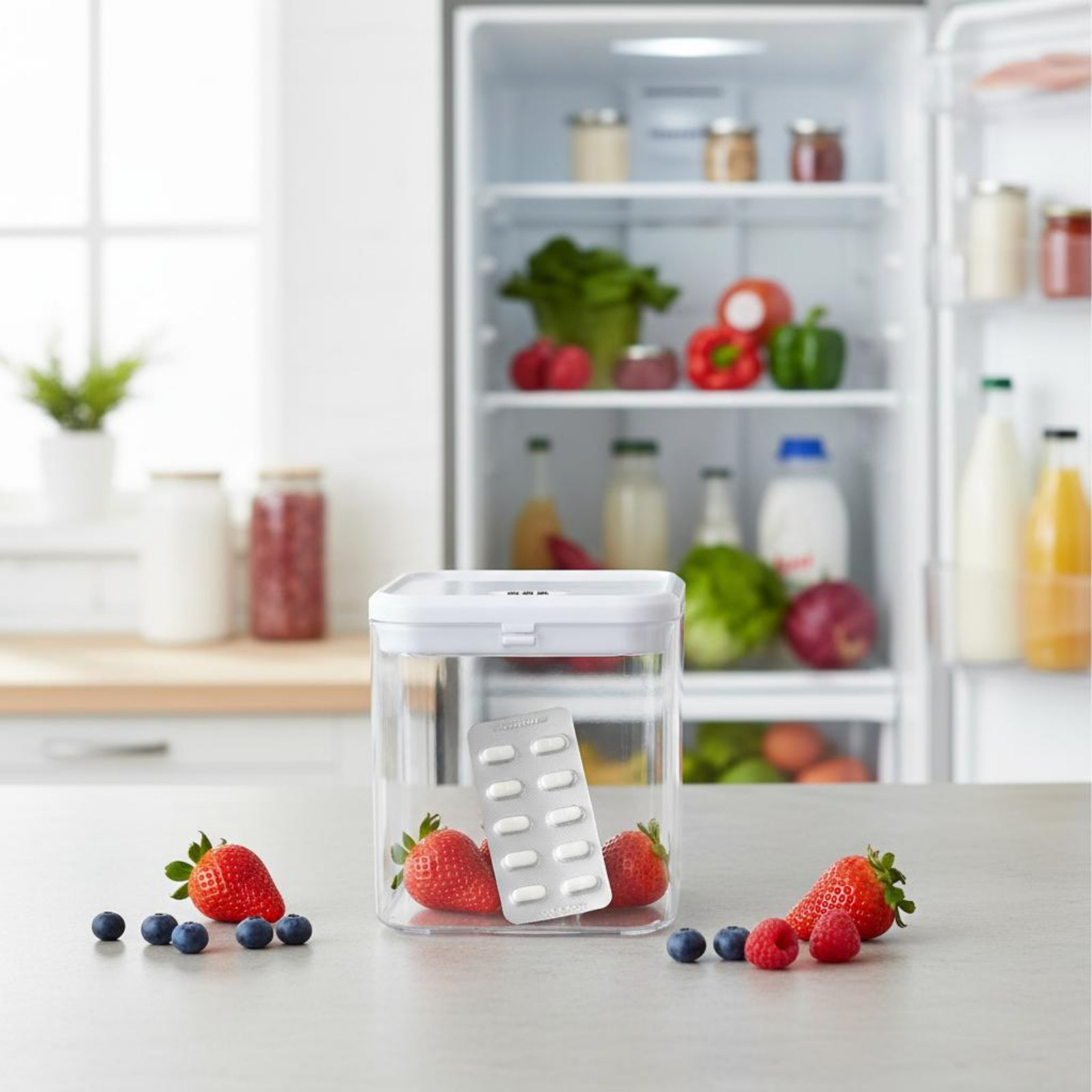 Caixa Transparente com Fechadu - Food Storage Kitchen avaliação e preço