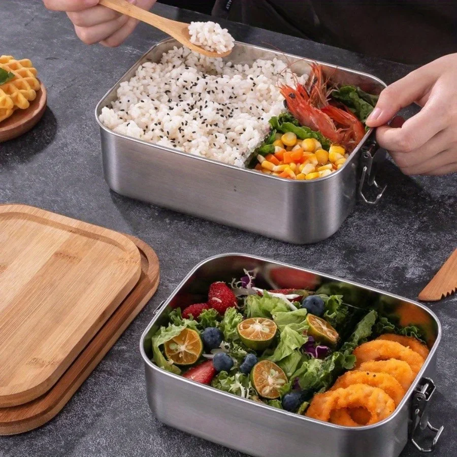 Nova Lancheira de Aço Inoxidáv - Food Storage And Preservation avaliação e preço