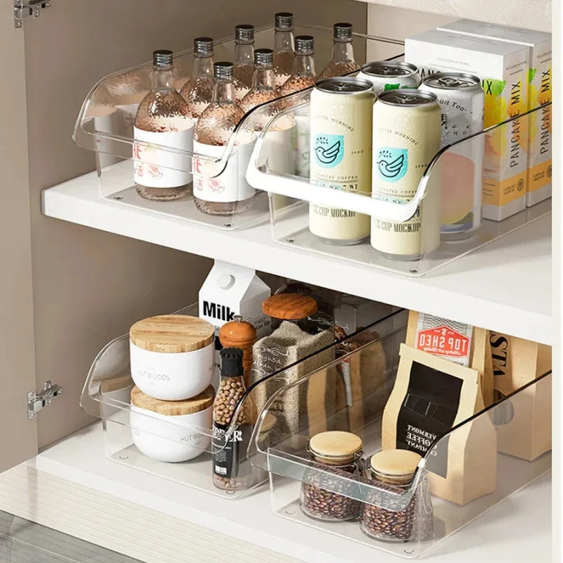 Organizador de Geladeira (1/2  - Food Storage Kitchen Cabinet avaliação e preço