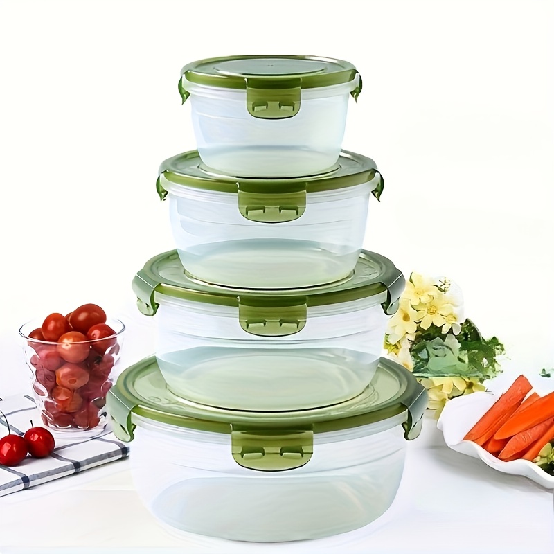 4 Recipientes Plásticos para A - Food Storage Meals avaliação e preço