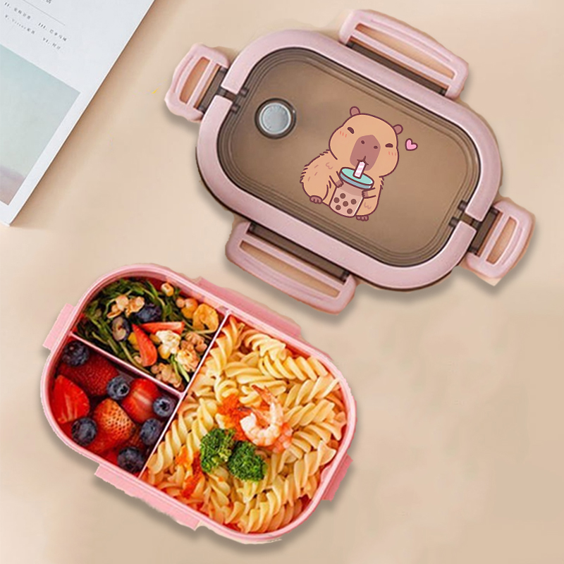 Capivara bento lancheira anime - Food Storage Kitchen avaliação e preço