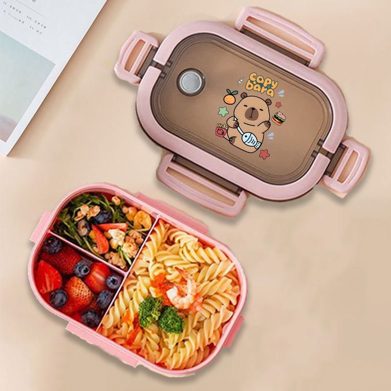 Capivara bento lancheira anime - Food Storage Kitchen avaliação e preço