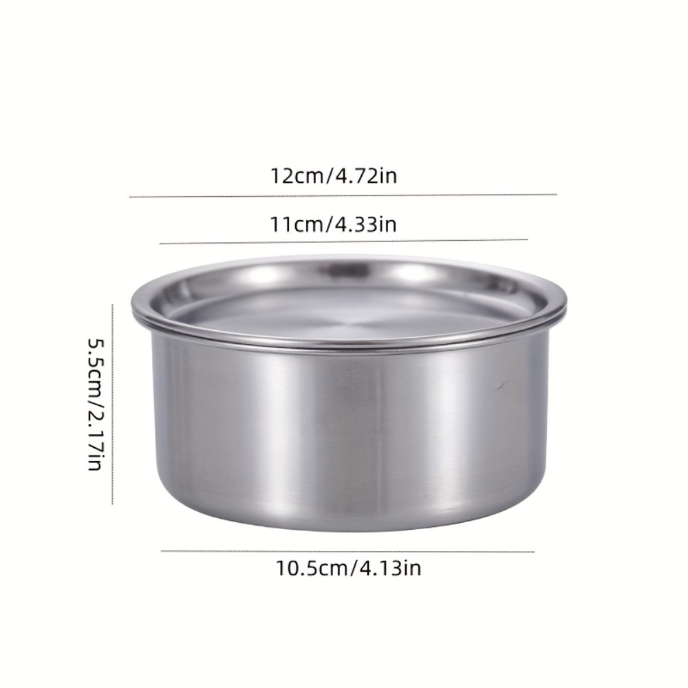 Tigela Ramekin Aço Inox 304 co - Food Storage Meals avaliação e preço