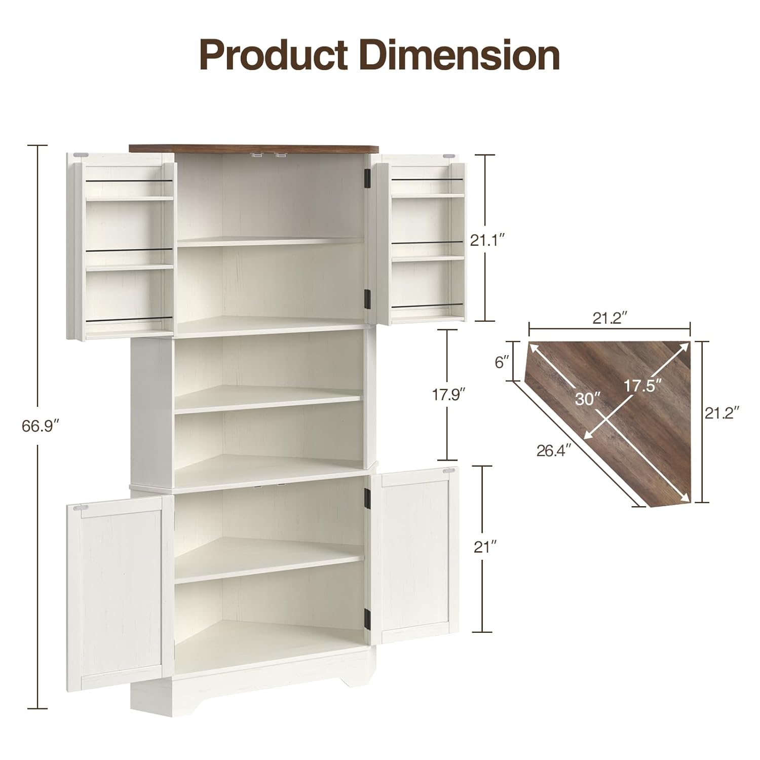 # Armário de Canto, Armário de - Food Storage Kitchen Cabinet avaliação e preço