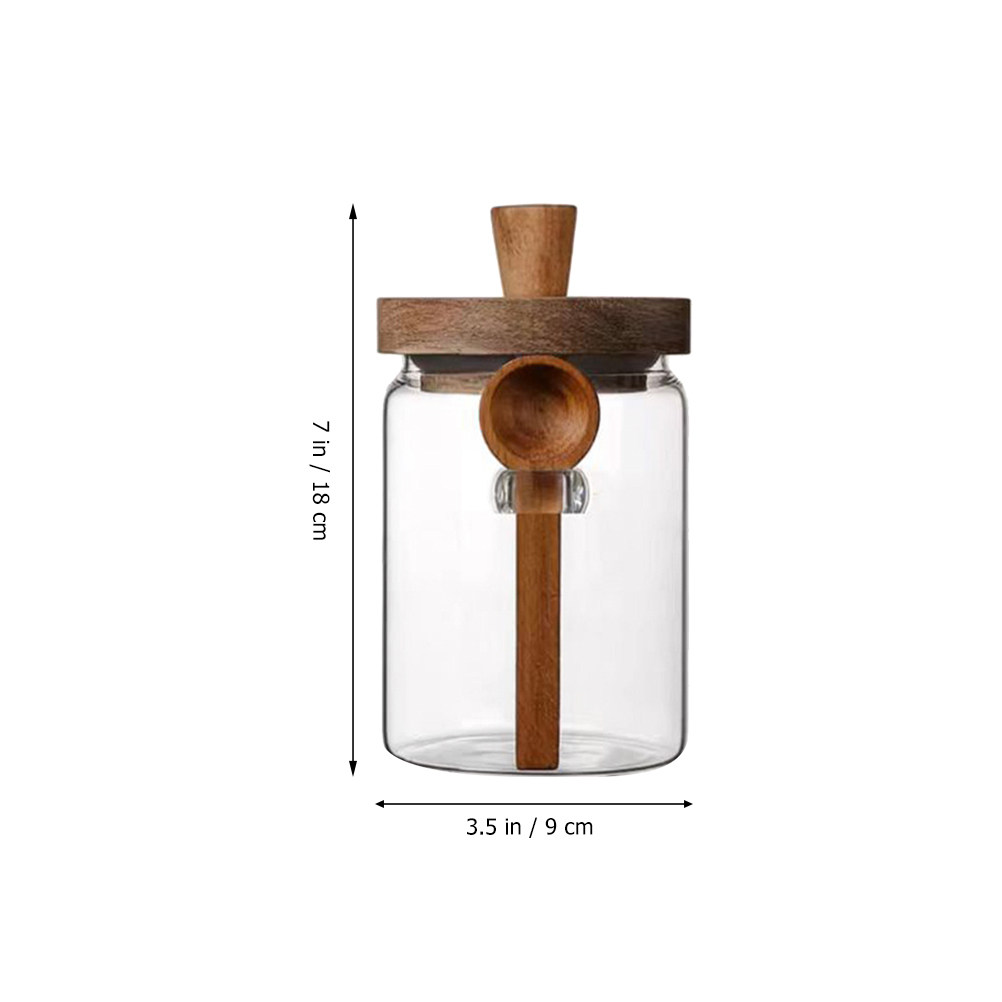 Pote de Vidro Transparente par - Food Storage For Pantry avaliação e preço