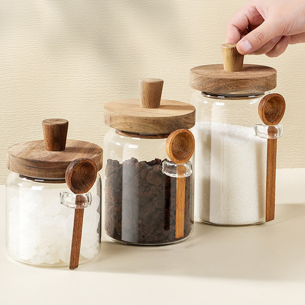 Pote de Vidro Transparente par - Food Storage For Pantry avaliação e preço