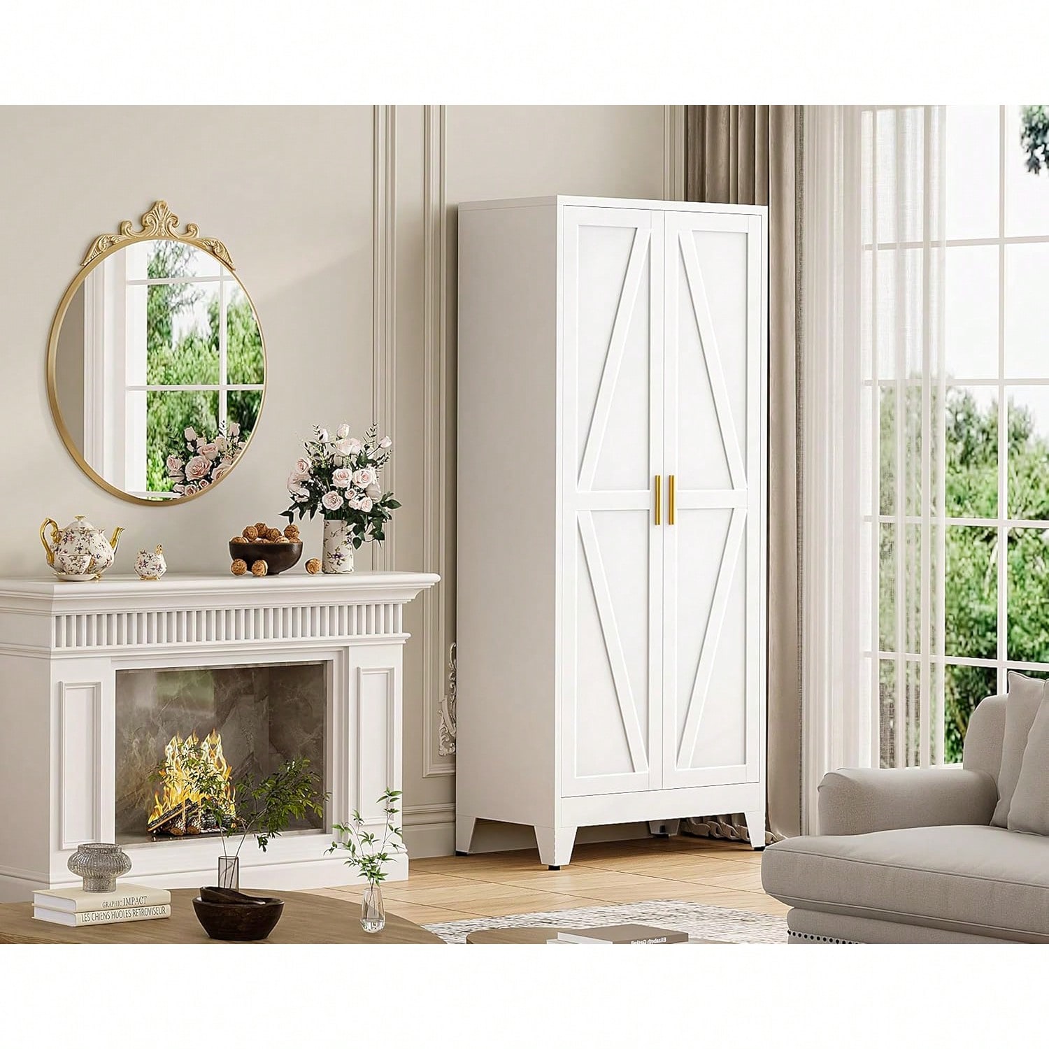 Armário de Despensa de Metal d - Food Storage Kitchen Cabinet avaliação e preço