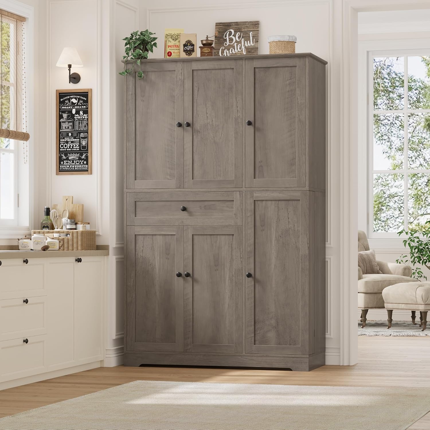 Armário de Despensa para Cozin - Food Storage Kitchen Cabinet avaliação e preço