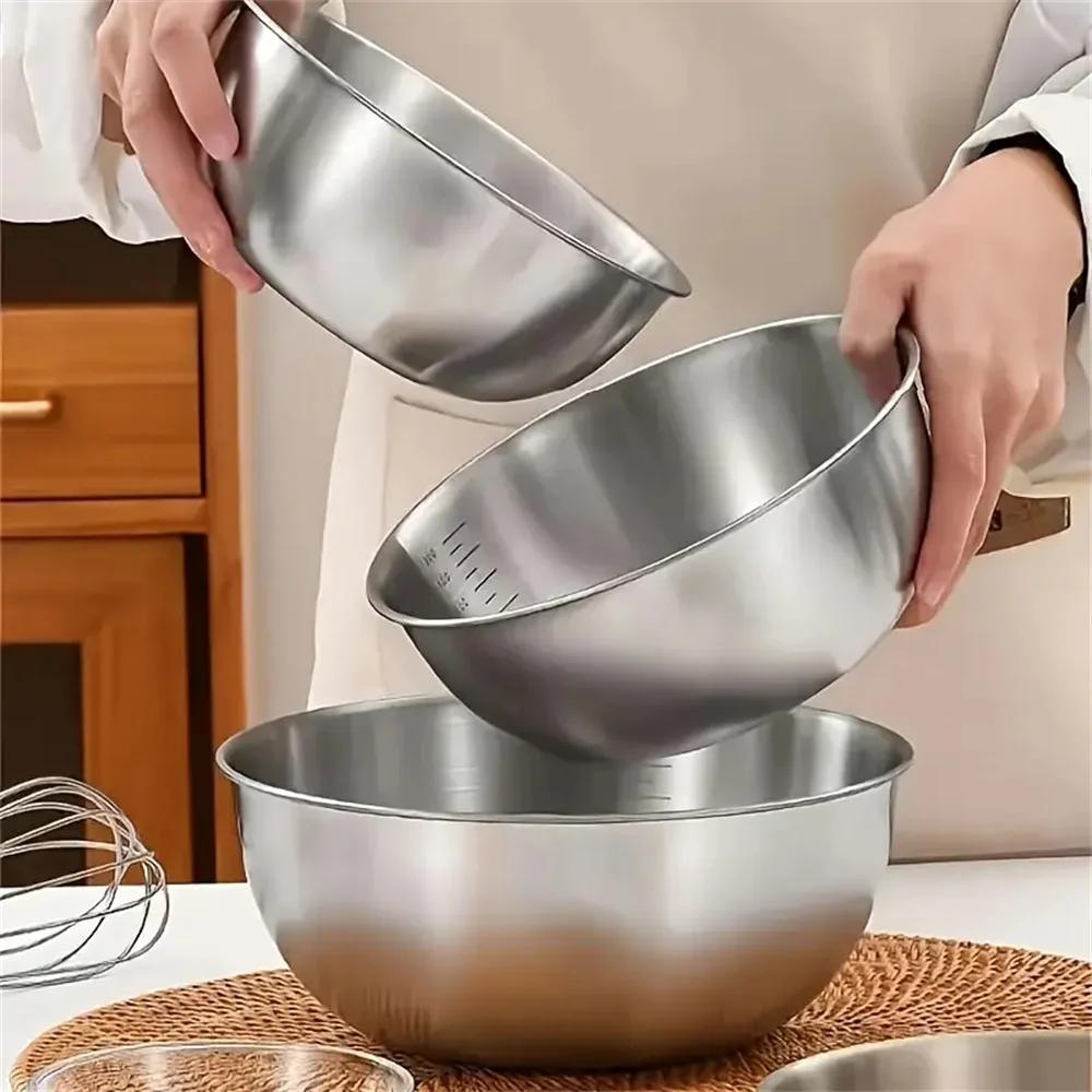 Conjunto de Tigelas de Aço Ino - Food Storage And Preservation avaliação e preço