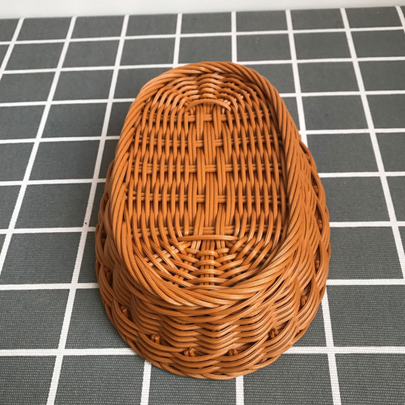 Oval Rattan Woven Cesta De Arm - Food Storage Of Plants avaliação e preço