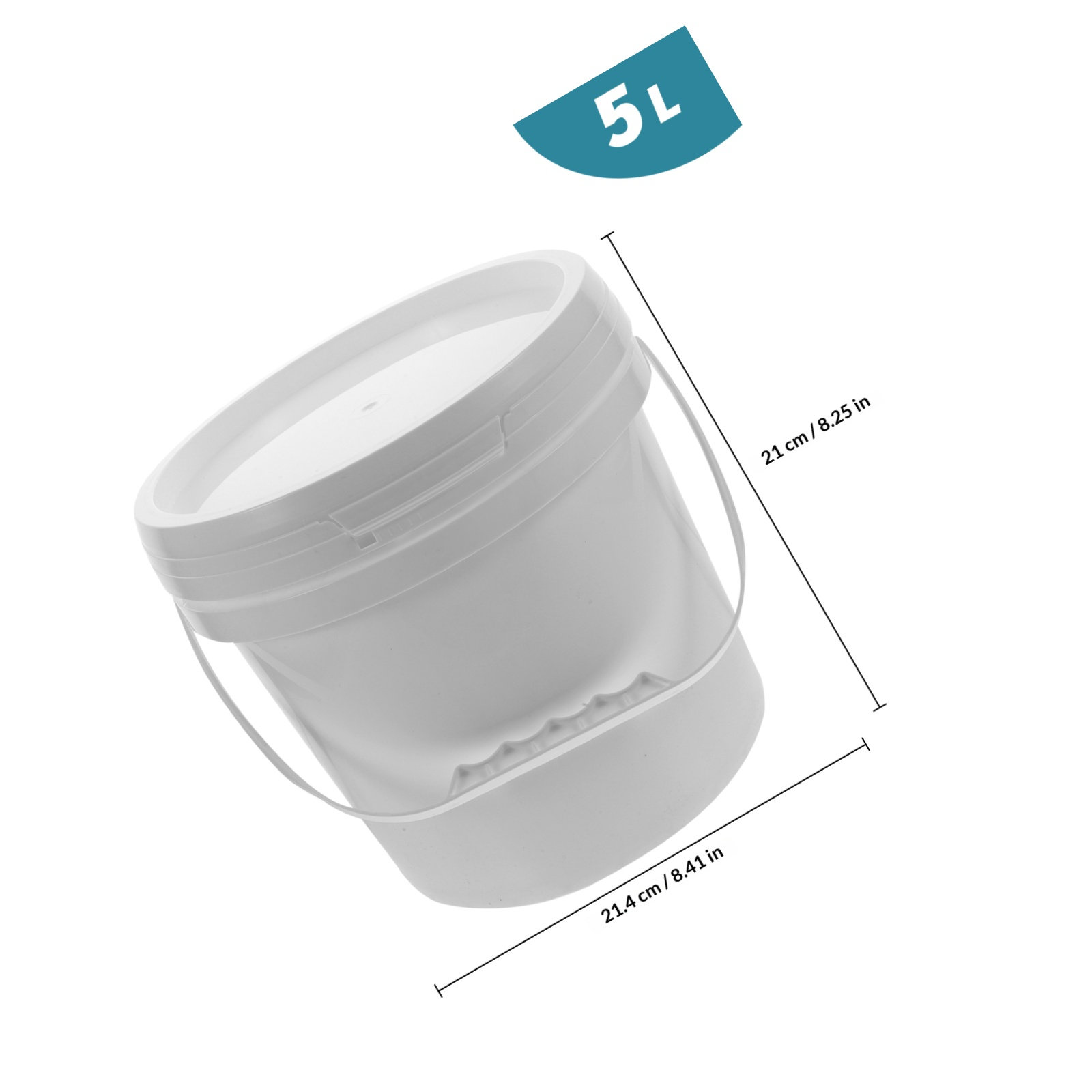 Balde de Plástico Resistente c - Food Storage Safe avaliação e preço