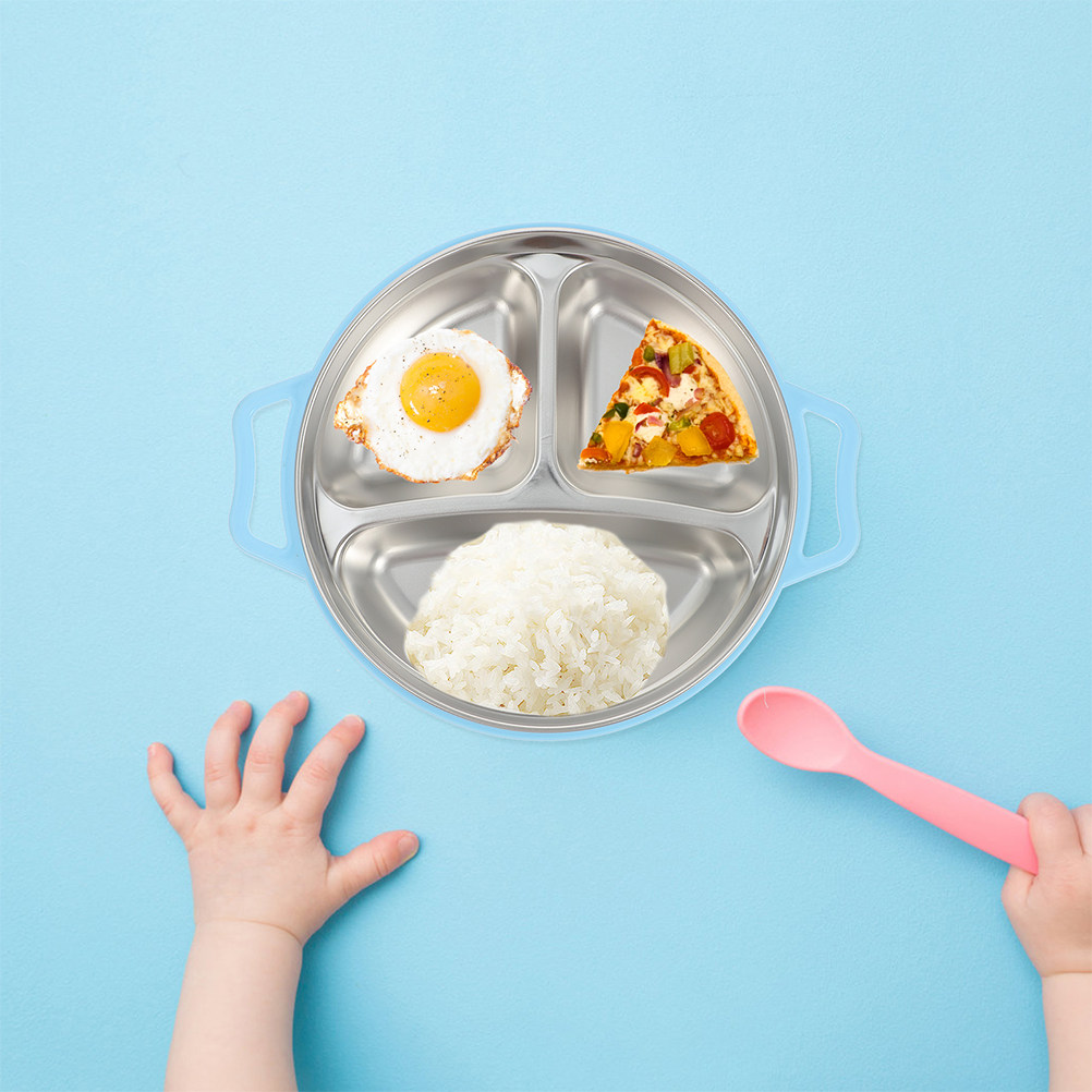 Prato de Aço Inoxidável com Di - Food Storage Safe avaliação e preço