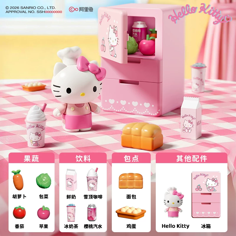Caixa Surpresa da Série Sanrio - Food Storage Bag Organizer avaliação e preço