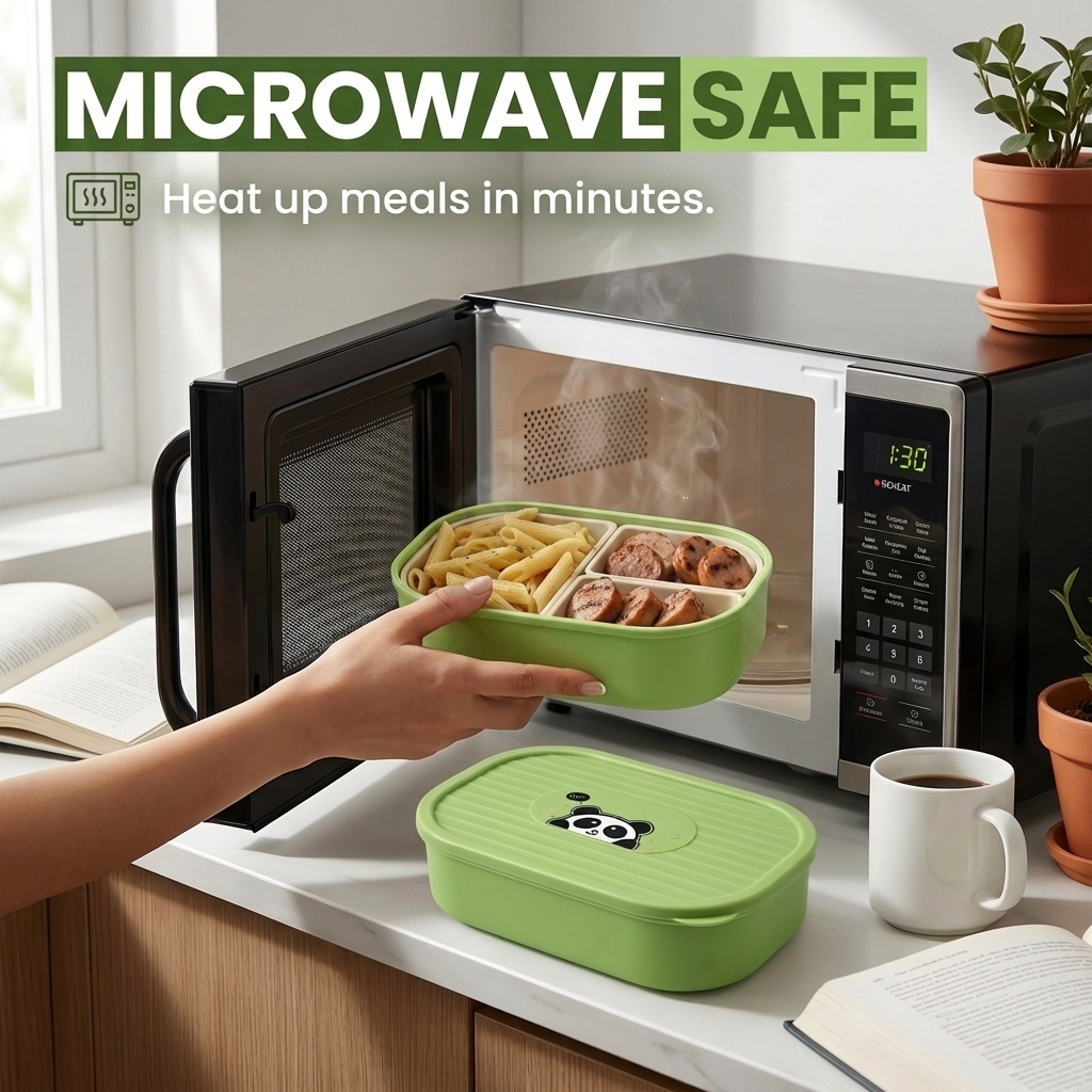 Lancheira Plástica Dividida Fo - Food Storage Safe avaliação e preço