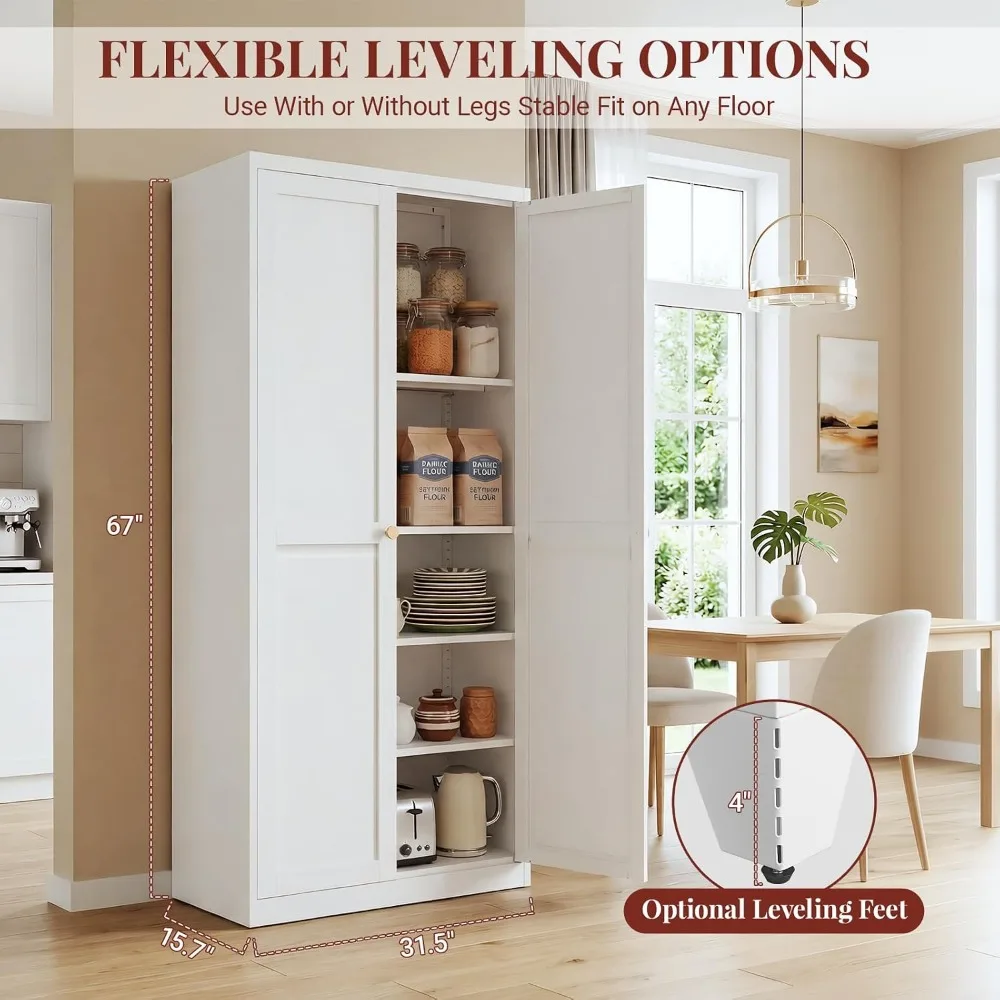 Armário de Despensa de Metal d - Food Storage Kitchen Cabinet avaliação e preço