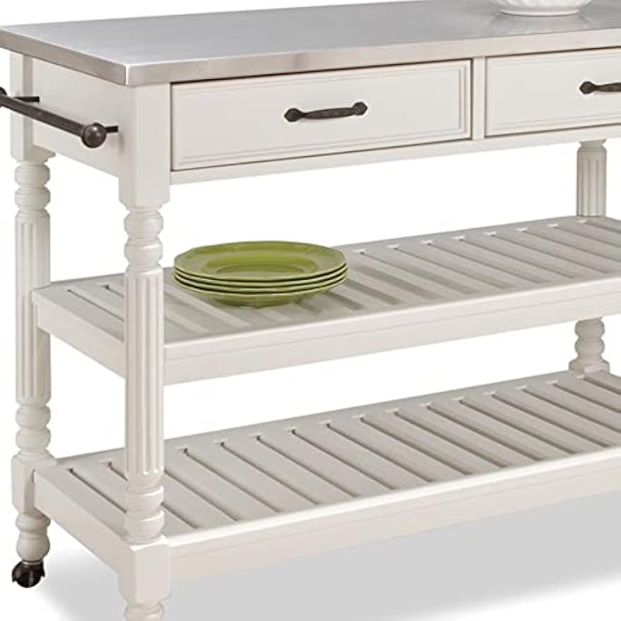 Carrinho de Cozinha Móvel com  - Food Storage Kitchen Cabinet avaliação e preço